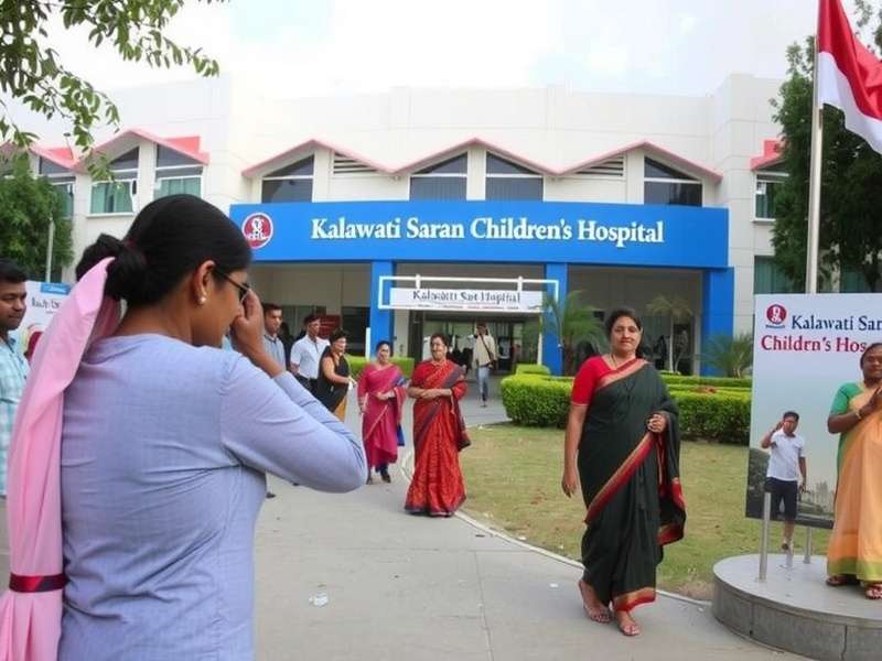 Kalawati Saran Children's Hospital Building